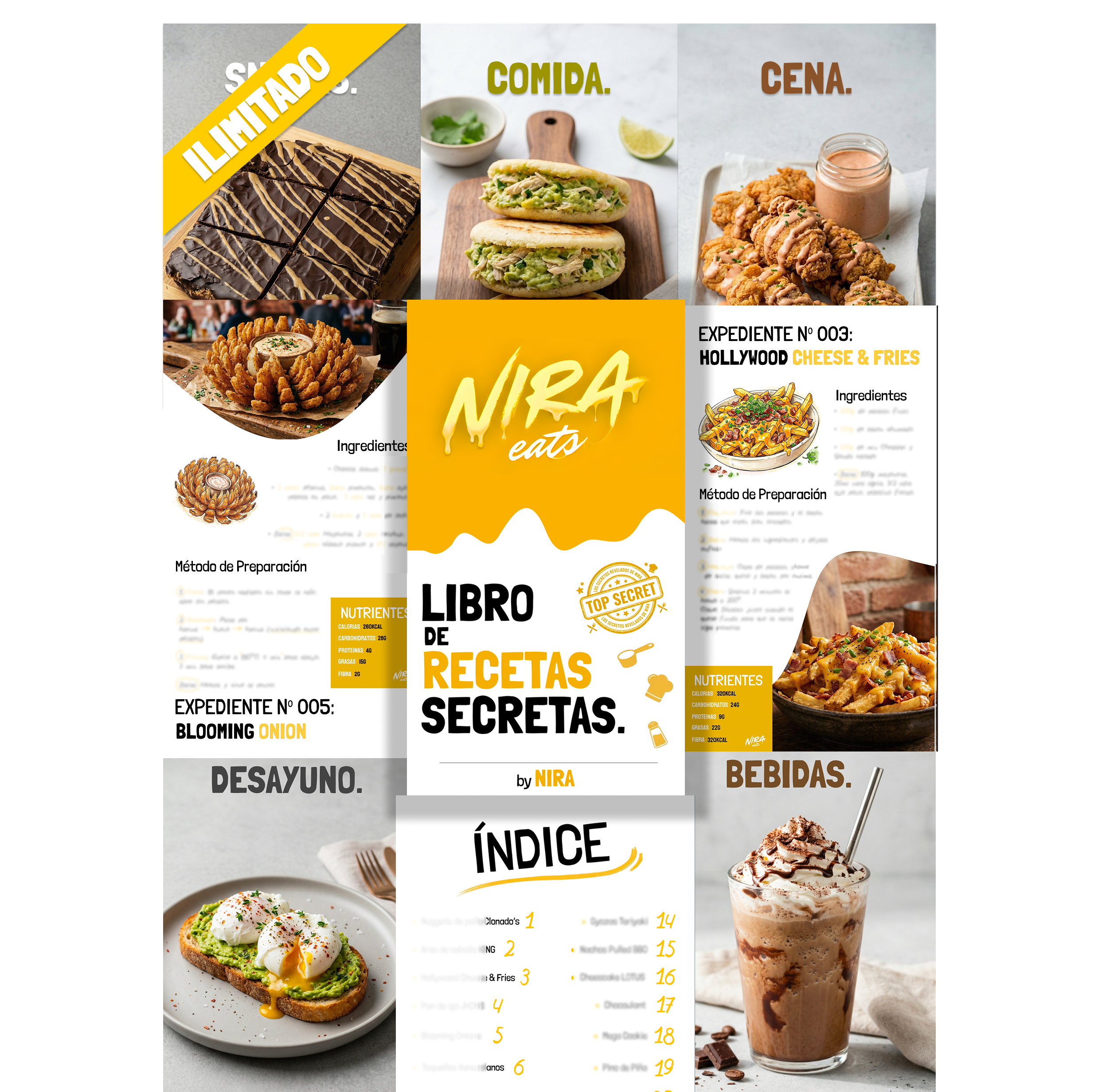 Libro de Recetas Secretas (25 Recetas)